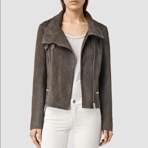 Excellent condition All Saints suede jacket